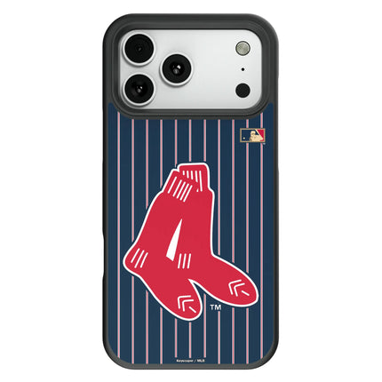Boston Red Sox 1924-1960 - Cooperstown Collection Pinstripe Bump Phone Case for Apple iPhone