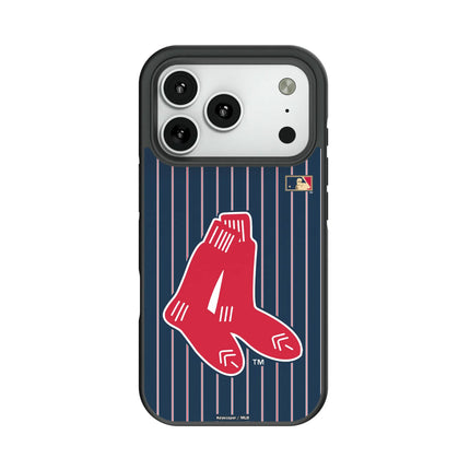 Boston Red Sox 1924-1960 - Cooperstown Collection Pinstripe Bump Phone Case for Apple iPhone