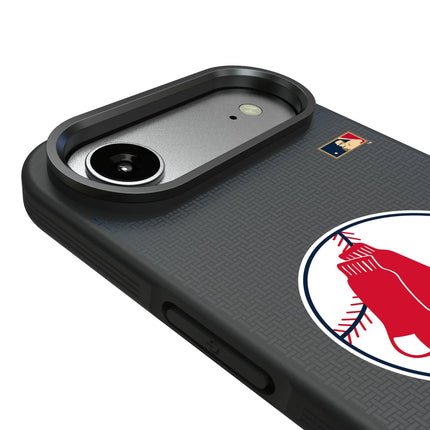 Boston Red Sox 1970-1975 - Cooperstown Collection Linen Bump Phone Case for Apple iPhone