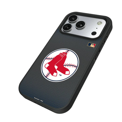 Boston Red Sox 1970-1975 - Cooperstown Collection Linen Bump Phone Case for Apple iPhone