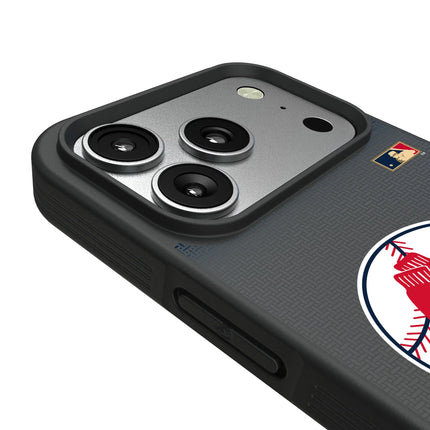 Boston Red Sox 1970-1975 - Cooperstown Collection Linen Bump Phone Case for Apple iPhone