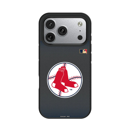 Boston Red Sox 1970-1975 - Cooperstown Collection Linen Bump Phone Case for Apple iPhone