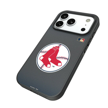 Boston Red Sox 1970-1975 - Cooperstown Collection Linen Bump Phone Case for Apple iPhone