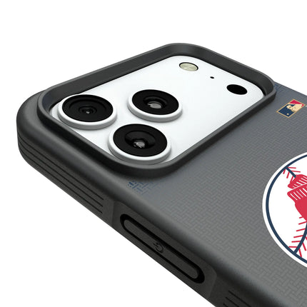Boston Red Sox 1970-1975 - Cooperstown Collection Linen Bump Phone Case for Apple iPhone