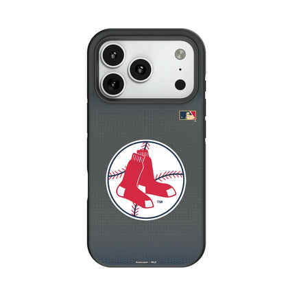 Boston Red Sox 1970-1975 - Cooperstown Collection Linen Bump Phone Case for Apple iPhone