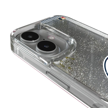 Boston Red Sox 1970-1975 - Cooperstown Collection Linen Glitter Phone Case for Apple iPhone