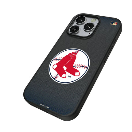 Boston Red Sox 1970-1975 - Cooperstown Collection Linen MagSafe Compatible Phone Case for Apple iPhone