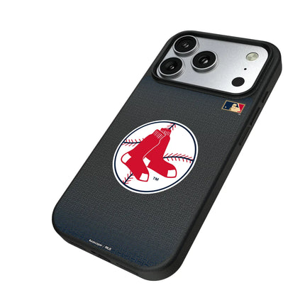 Boston Red Sox 1970-1975 - Cooperstown Collection Linen MagSafe Compatible Phone Case for Apple iPhone