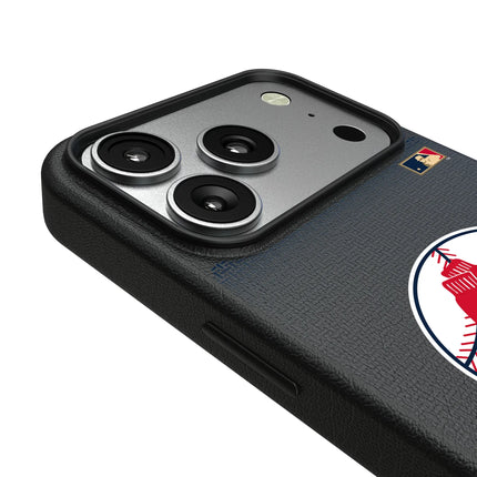 Boston Red Sox 1970-1975 - Cooperstown Collection Linen MagSafe Compatible Phone Case for Apple iPhone