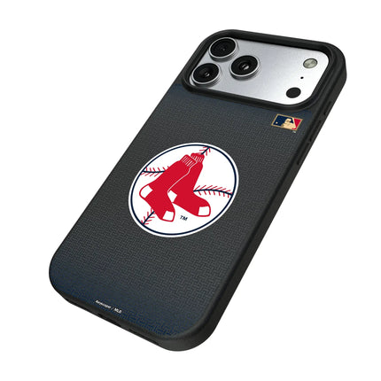Boston Red Sox 1970-1975 - Cooperstown Collection Linen MagSafe Compatible Phone Case for Apple iPhone