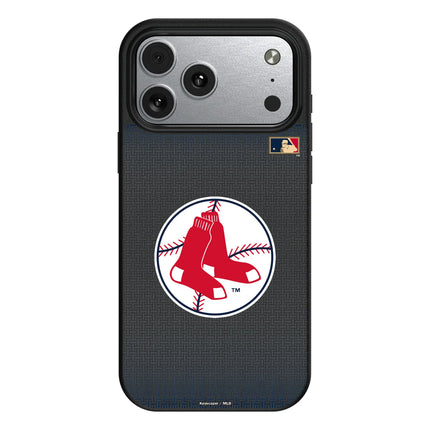 Boston Red Sox 1970-1975 - Cooperstown Collection Linen MagSafe Compatible Phone Case for Apple iPhone
