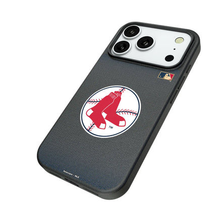 Boston Red Sox 1970-1975 - Cooperstown Collection Linen MagSafe Compatible Phone Case for Apple iPhone