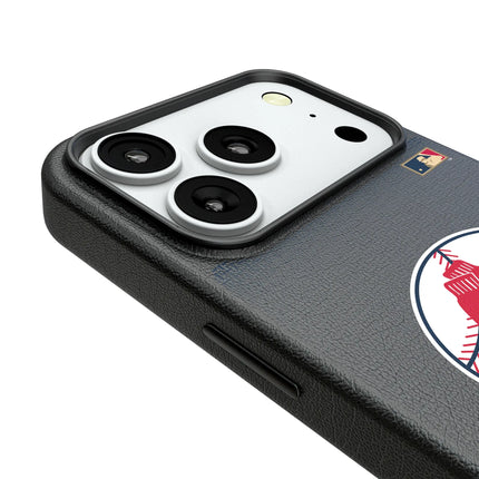 Boston Red Sox 1970-1975 - Cooperstown Collection Linen MagSafe Compatible Phone Case for Apple iPhone