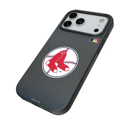 Boston Red Sox 1970-1975 - Cooperstown Collection Linen MagSafe Compatible Phone Case for Apple iPhone