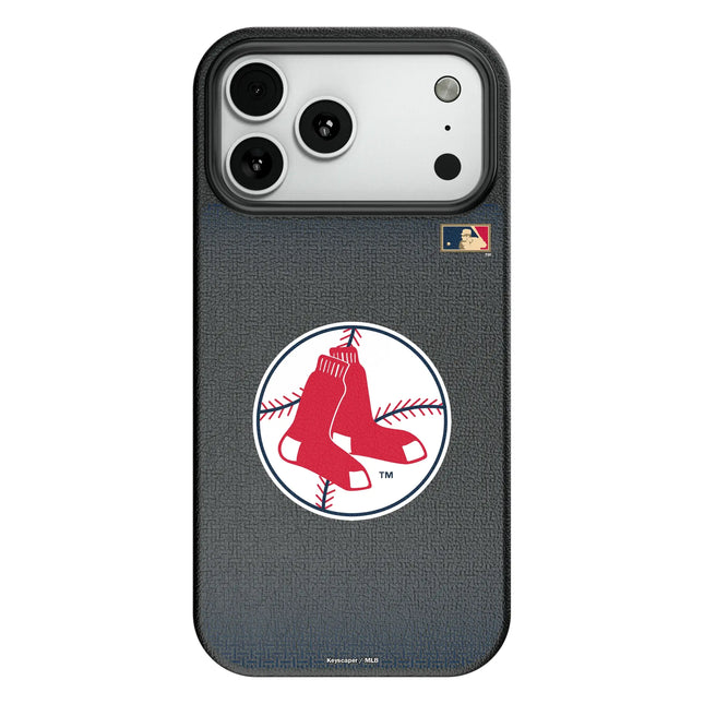Boston Red Sox 1970-1975 - Cooperstown Collection Linen MagSafe Compatible Phone Case for Apple iPhone