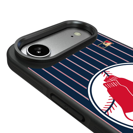 Boston Red Sox 1970-1975 - Cooperstown Collection Pinstripe Bump Phone Case for Apple iPhone