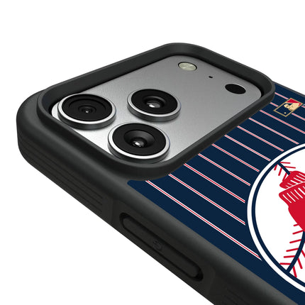 Boston Red Sox 1970-1975 - Cooperstown Collection Pinstripe Bump Phone Case for Apple iPhone