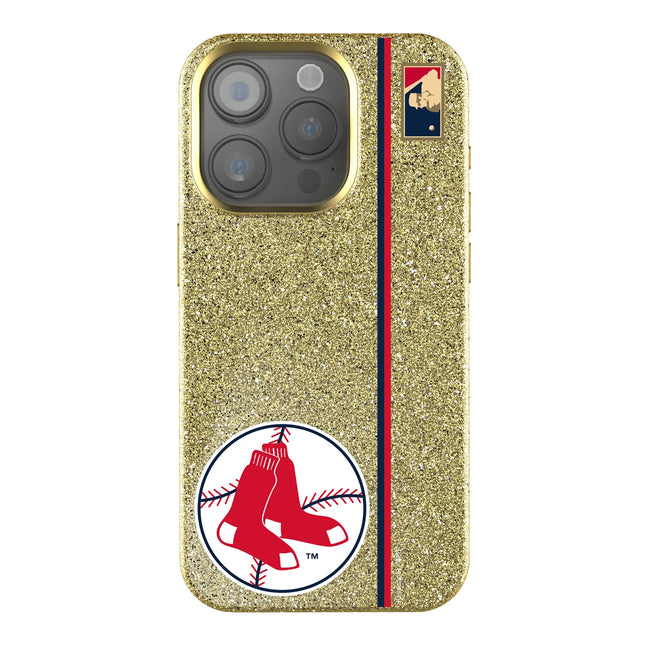 Boston Red Sox 1970-1975 - Cooperstown Collection Sidebar Bling Phone Case for Apple iPhone