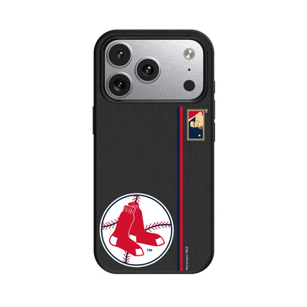 Boston Red Sox 1970-1975 - Cooperstown Collection Sidebar MagSafe Compatible Phone Case for Apple iPhone