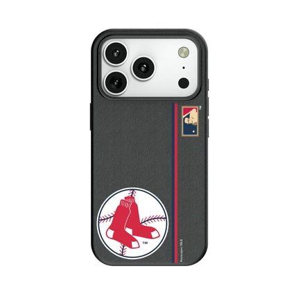 Boston Red Sox 1970-1975 - Cooperstown Collection Sidebar MagSafe Compatible Phone Case for Apple iPhone