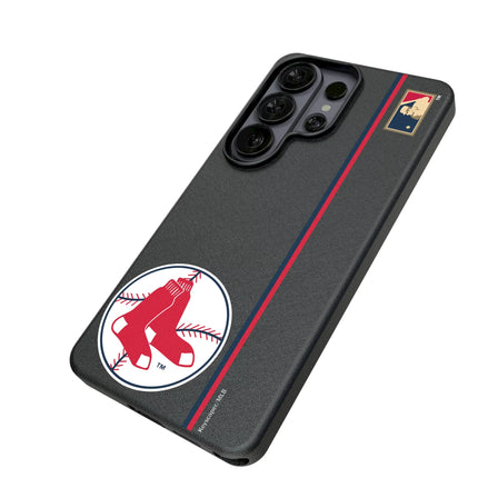 Boston Red Sox 1970-1975 - Cooperstown Collection Sidebar MagSafe Compatible Phone Case for Samsung Galaxy