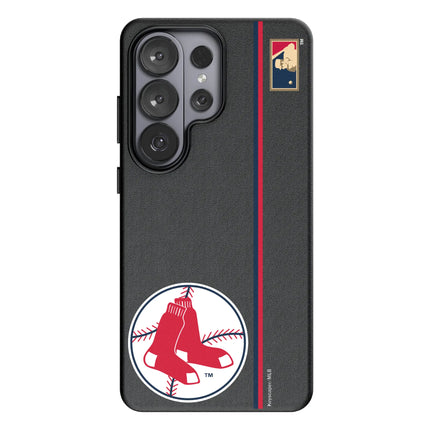 Boston Red Sox 1970-1975 - Cooperstown Collection Sidebar MagSafe Compatible Phone Case for Samsung Galaxy