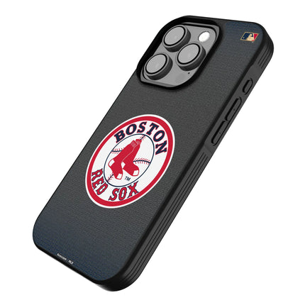 Boston Red Sox 1976-2008 - Cooperstown Collection Linen Bump Phone Case for Apple iPhone