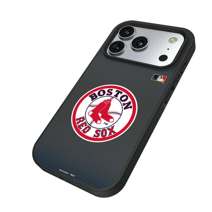 Boston Red Sox 1976-2008 - Cooperstown Collection Linen Bump Phone Case for Apple iPhone
