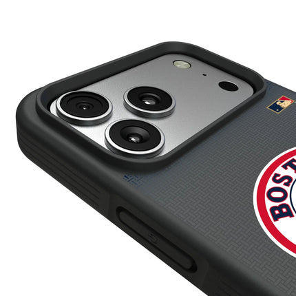 Boston Red Sox 1976-2008 - Cooperstown Collection Linen Bump Phone Case for Apple iPhone