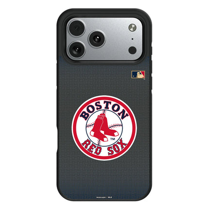 Boston Red Sox 1976-2008 - Cooperstown Collection Linen Bump Phone Case for Apple iPhone