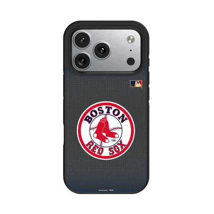 Boston Red Sox 1976-2008 - Cooperstown Collection Linen Bump Phone Case for Apple iPhone