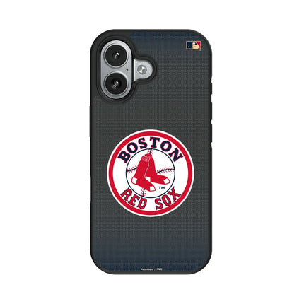 Boston Red Sox 1976-2008 - Cooperstown Collection Linen Bump Phone Case for Apple iPhone