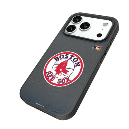 Boston Red Sox 1976-2008 - Cooperstown Collection Linen Bump Phone Case for Apple iPhone