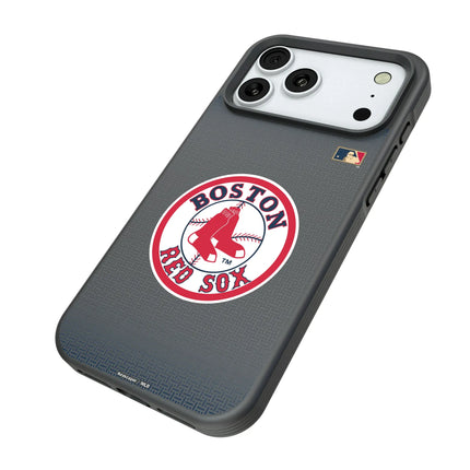 Boston Red Sox 1976-2008 - Cooperstown Collection Linen Bump Phone Case for Apple iPhone