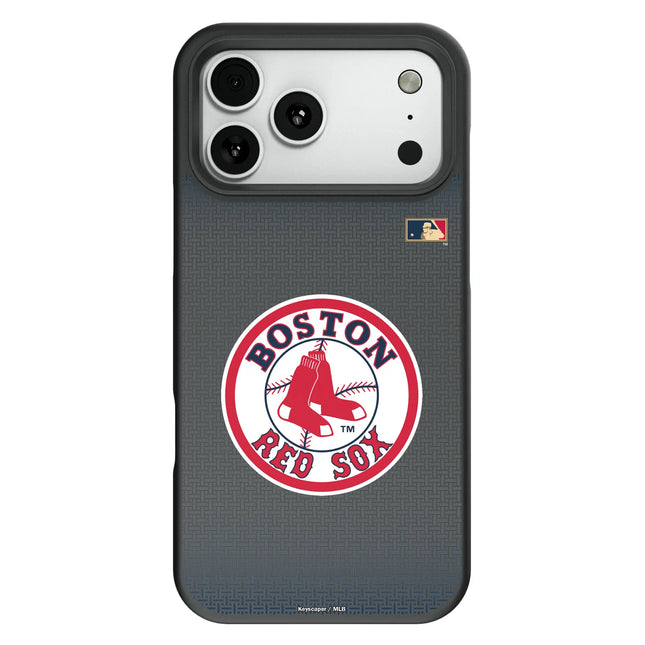 Boston Red Sox 1976-2008 - Cooperstown Collection Linen Bump Phone Case for Apple iPhone