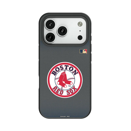 Boston Red Sox 1976-2008 - Cooperstown Collection Linen Bump Phone Case for Apple iPhone