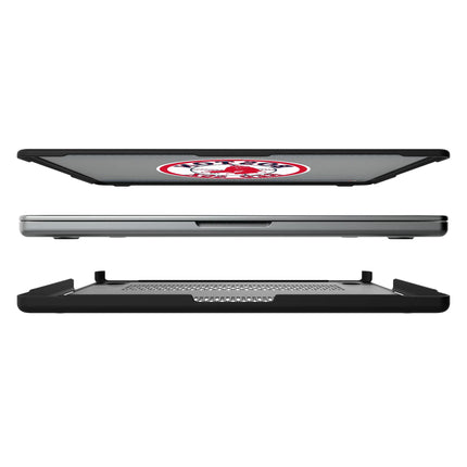 Boston Red Sox 1976-2008 - Cooperstown Collection Linen Laptop Case for Apple MacBook