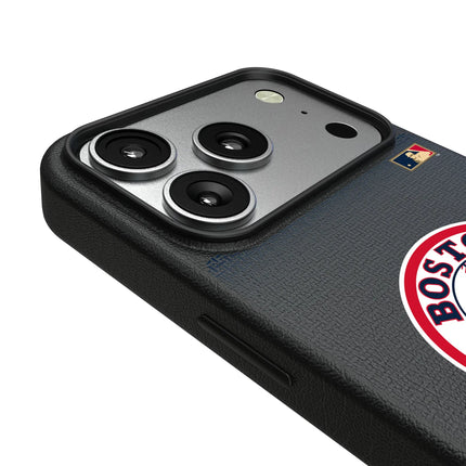 Boston Red Sox 1976-2008 - Cooperstown Collection Linen MagSafe Compatible Phone Case for Apple iPhone