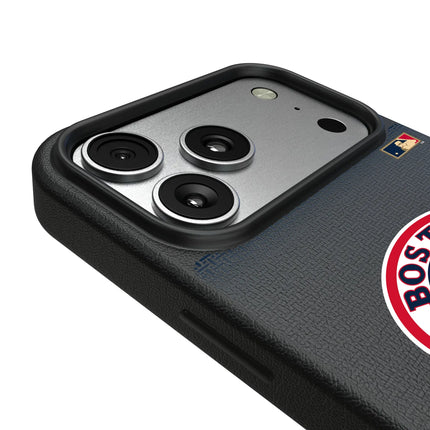 Boston Red Sox 1976-2008 - Cooperstown Collection Linen MagSafe Compatible Phone Case for Apple iPhone