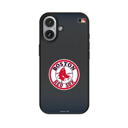 Boston Red Sox 1976-2008 - Cooperstown Collection Linen MagSafe Compatible Phone Case for Apple iPhone