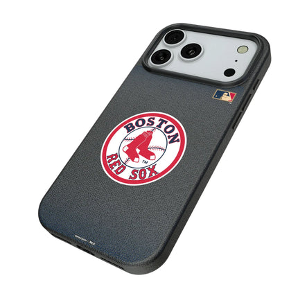 Boston Red Sox 1976-2008 - Cooperstown Collection Linen MagSafe Compatible Phone Case for Apple iPhone