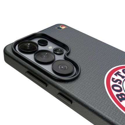 Boston Red Sox 1976-2008 - Cooperstown Collection Linen MagSafe Compatible Phone Case for Samsung Galaxy