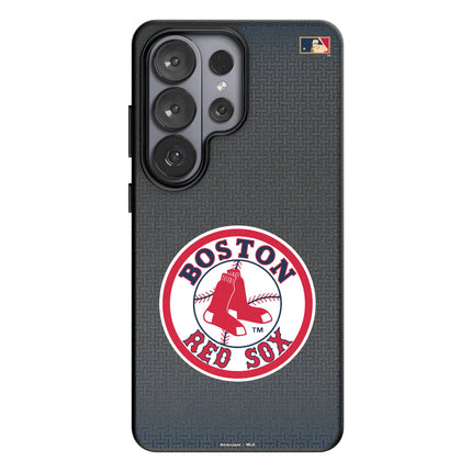 Boston Red Sox 1976-2008 - Cooperstown Collection Linen MagSafe Compatible Phone Case for Samsung Galaxy