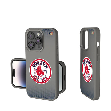Boston Red Sox 1976-2008 - Cooperstown Collection Linen Soft Touch Phone Case for Apple iPhone