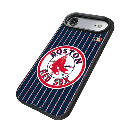 Boston Red Sox 1976-2008 - Cooperstown Collection Pinstripe Bump Phone Case for Apple iPhone