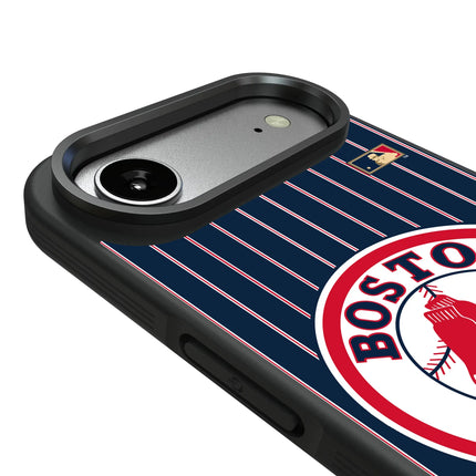 Boston Red Sox 1976-2008 - Cooperstown Collection Pinstripe Bump Phone Case for Apple iPhone