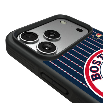 Boston Red Sox 1976-2008 - Cooperstown Collection Pinstripe Bump Phone Case for Apple iPhone