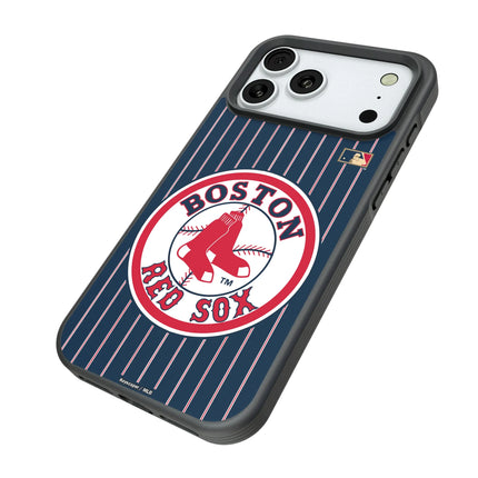 Boston Red Sox 1976-2008 - Cooperstown Collection Pinstripe Bump Phone Case for Apple iPhone