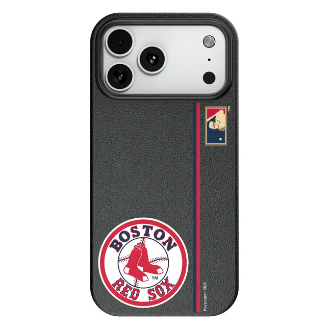 Boston Red Sox 1976-2008 - Cooperstown Collection Sidebar MagSafe Compatible Phone Case for Apple iPhone