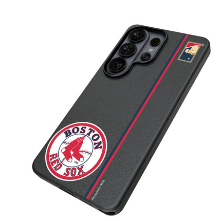 Boston Red Sox 1976-2008 - Cooperstown Collection Sidebar MagSafe Compatible Phone Case for Samsung Galaxy